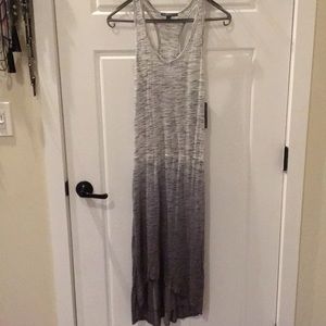 Gray halter dress NWT
